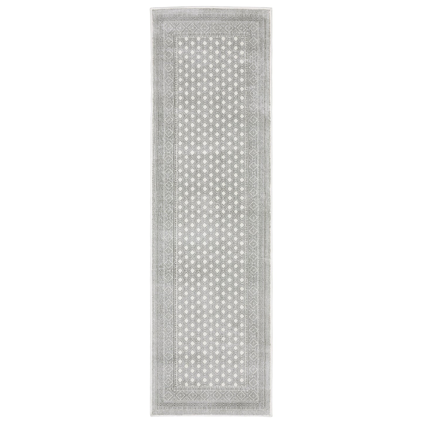 Montecito 094W8 White Distressed Rug