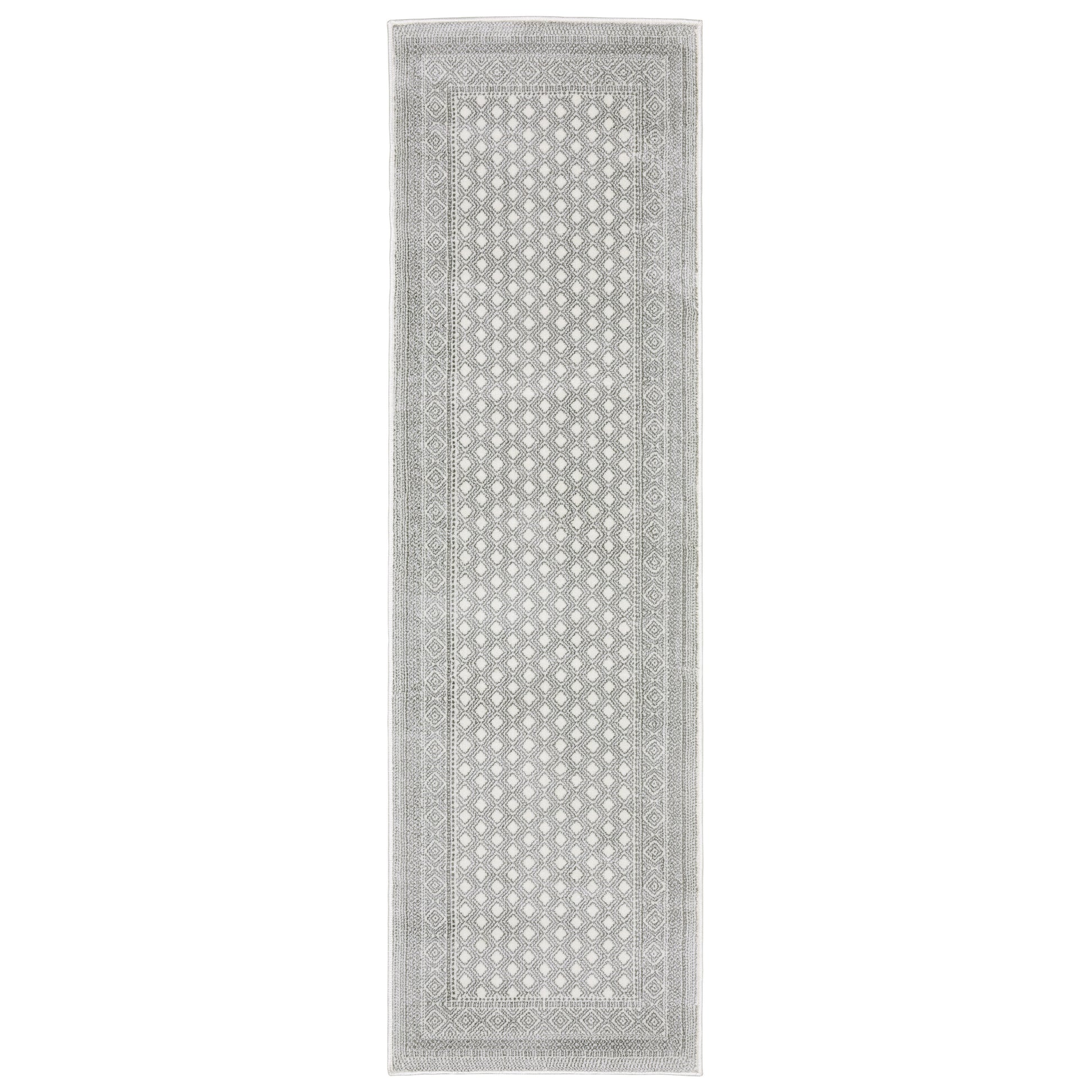 Montecito 094W8 White Distressed Rug