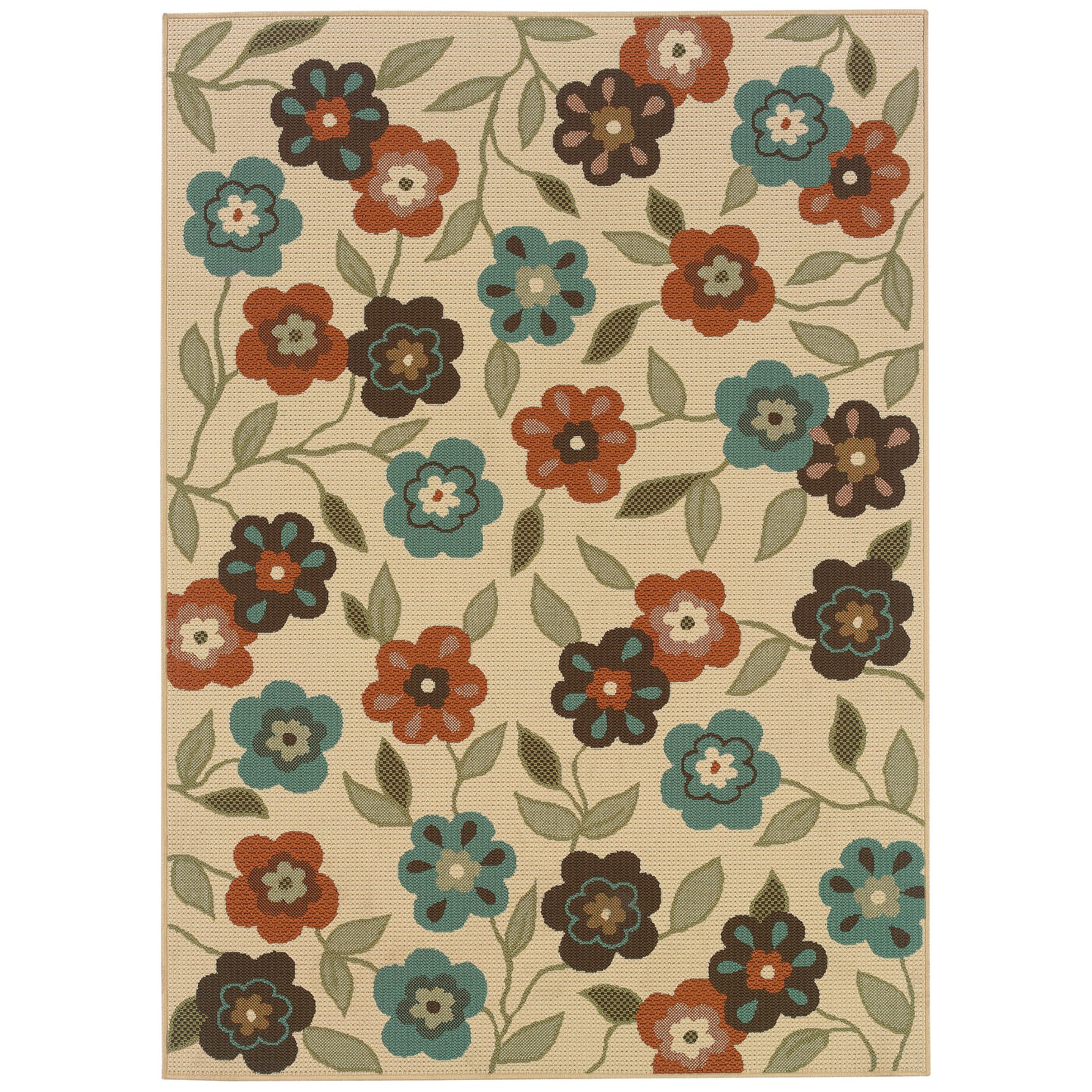 Montego 2267Y Ivory Floral Rug
