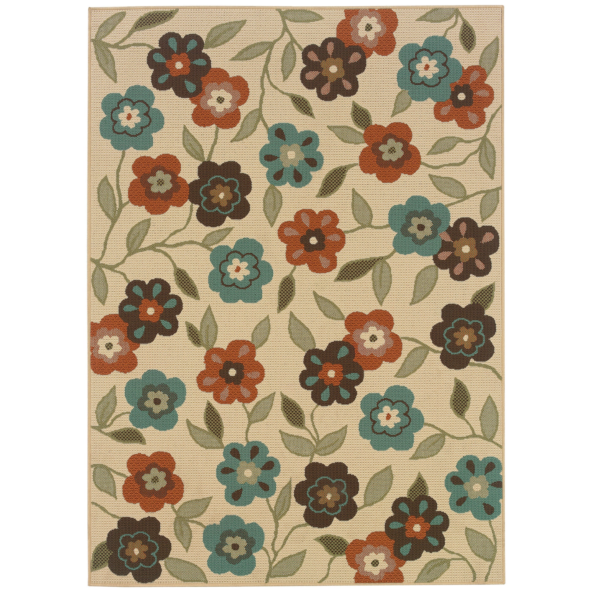 Montego 2267Y Ivory Floral Rug