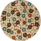 Montego 2267Y Ivory Floral Rug