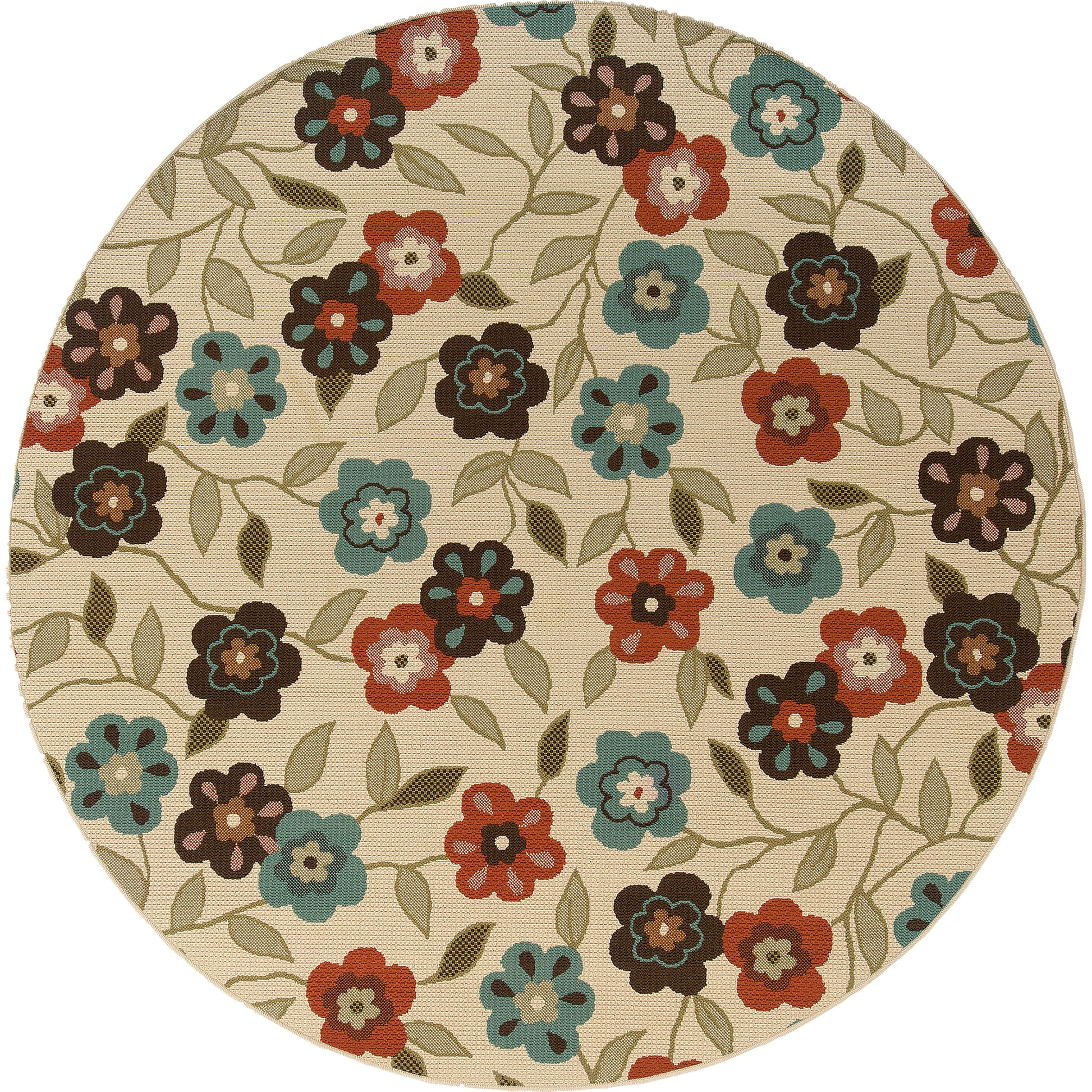 Montego 2267Y Ivory Floral Rug