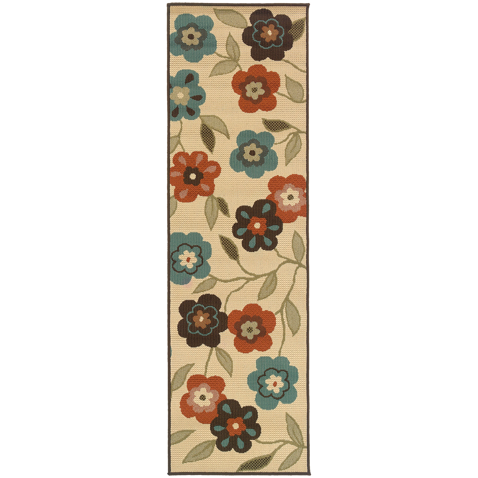 Montego 2267Y Ivory Floral Rug