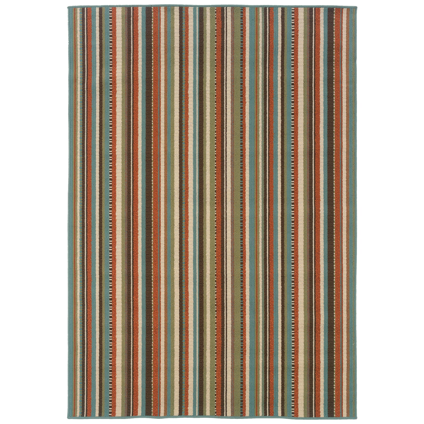 Montego 6996C Green Abstract Rug