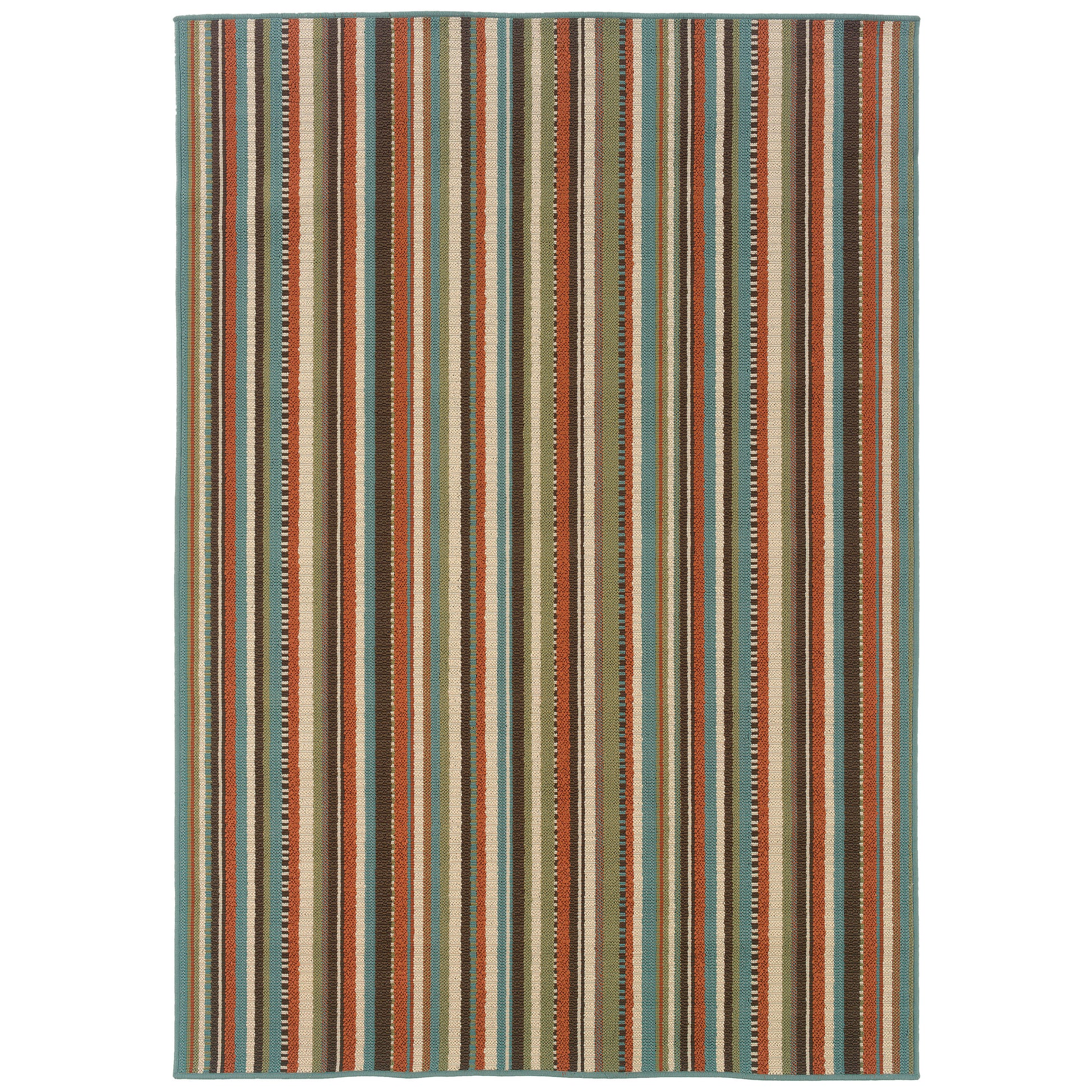 Montego 6996C Green Abstract Rug