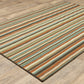 Montego 6996C Green Abstract Rug