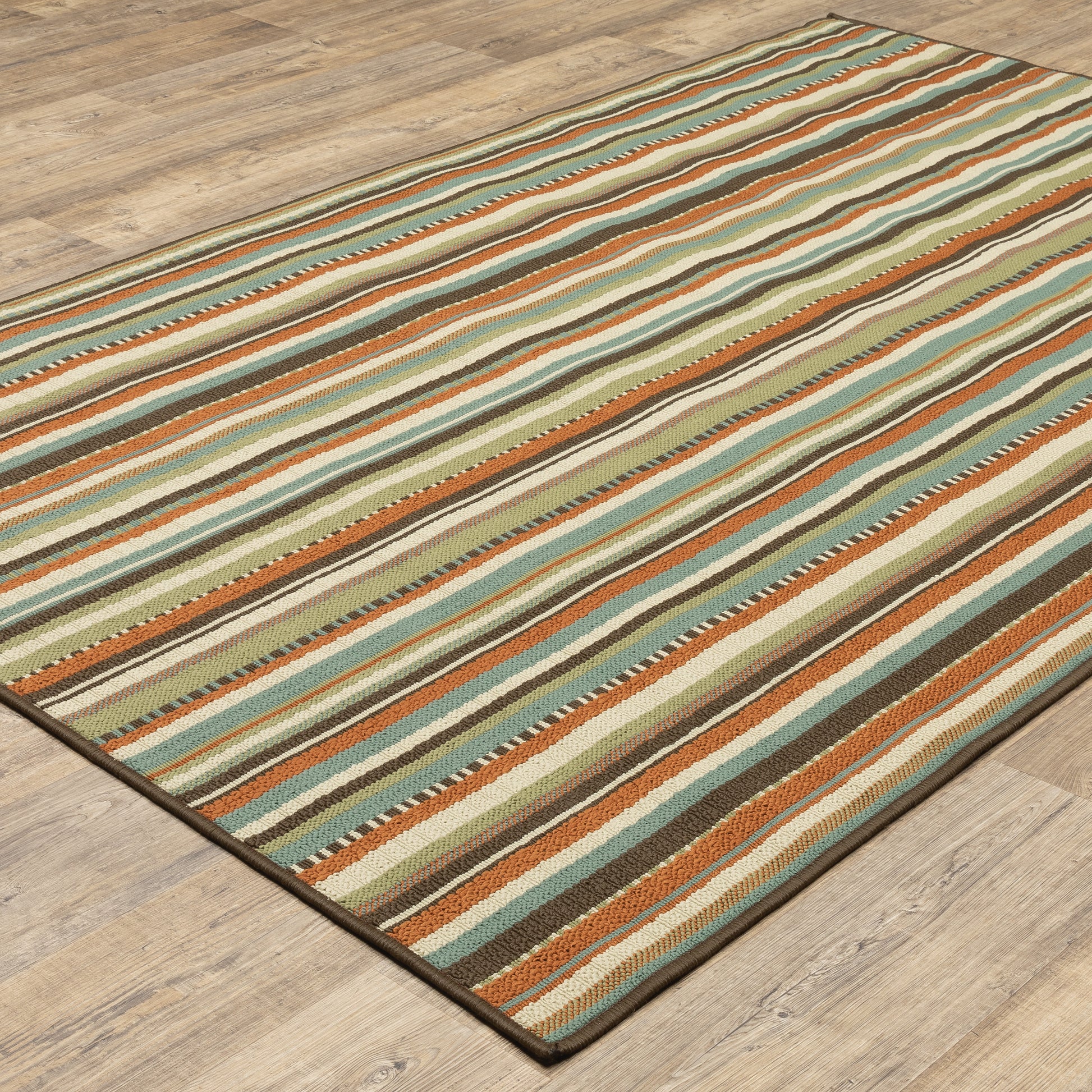 Montego 6996C Green Abstract Rug
