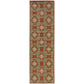 Montego 8323D Rust Floral Rug