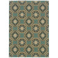 Montego 8323L Blue Floral Rug