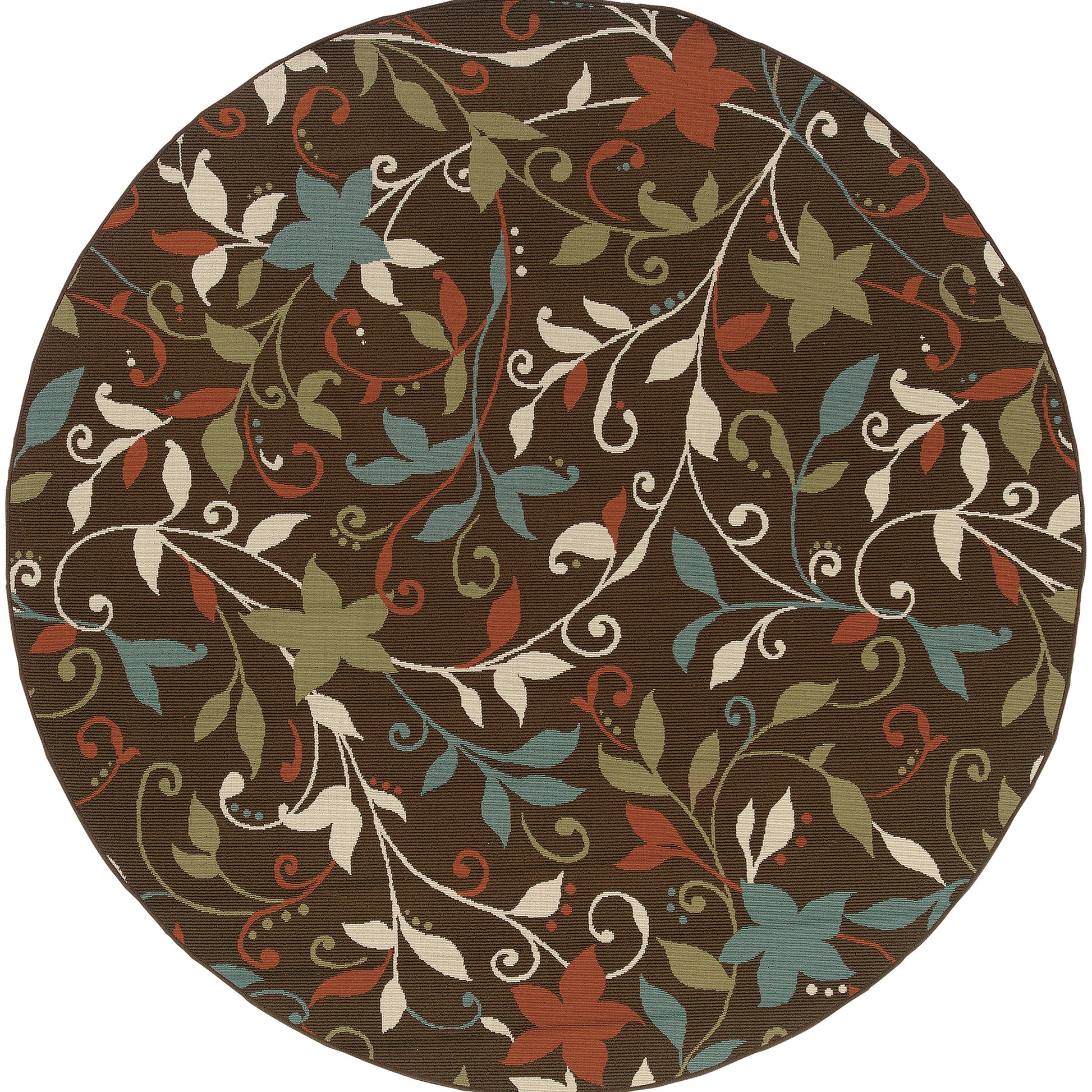 Montego 967X6 Brown Floral Rug