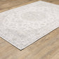 Myers Park MYP01 Beige Distressed Rug