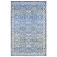 Myers Park MYP04 Blue Distressed Rug