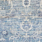Myers Park MYP04 Blue Distressed Rug