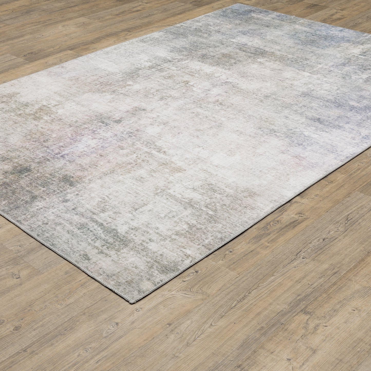 Myers Park Abstract Beige/ Blue Flat Weave Rug