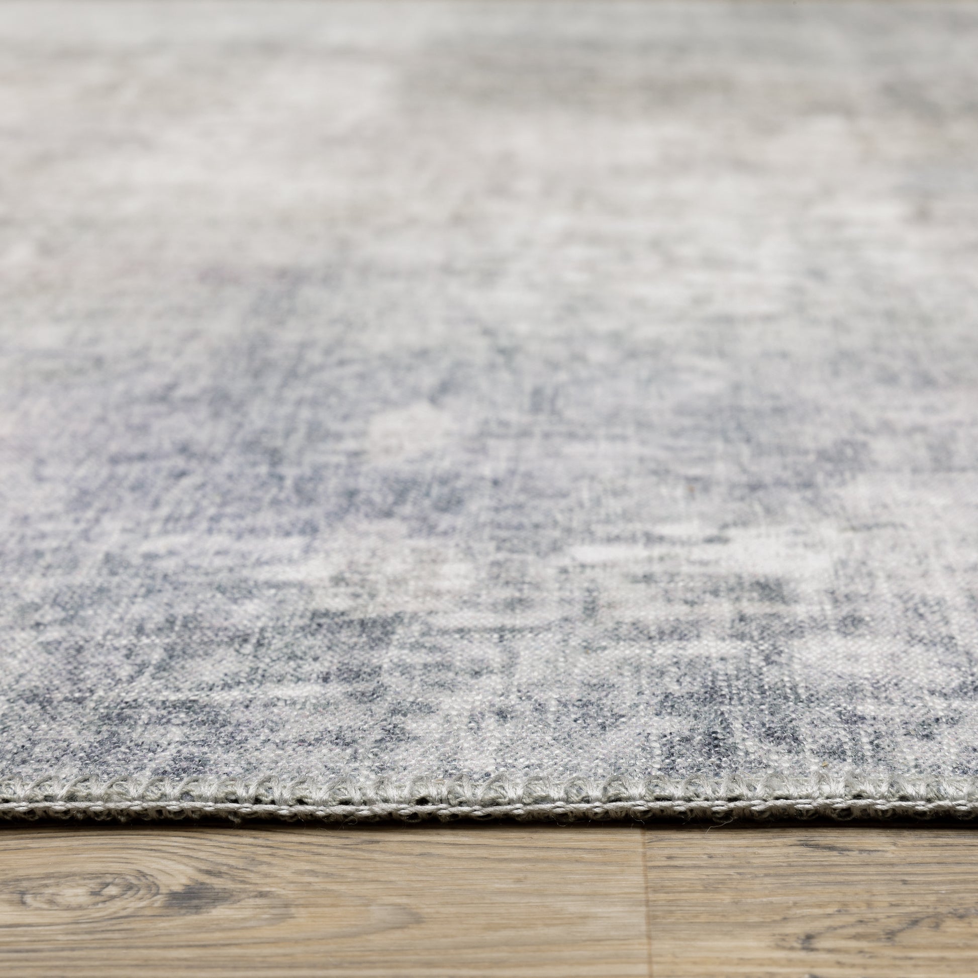 Myers Park Abstract Beige/ Blue Flat Weave Rug