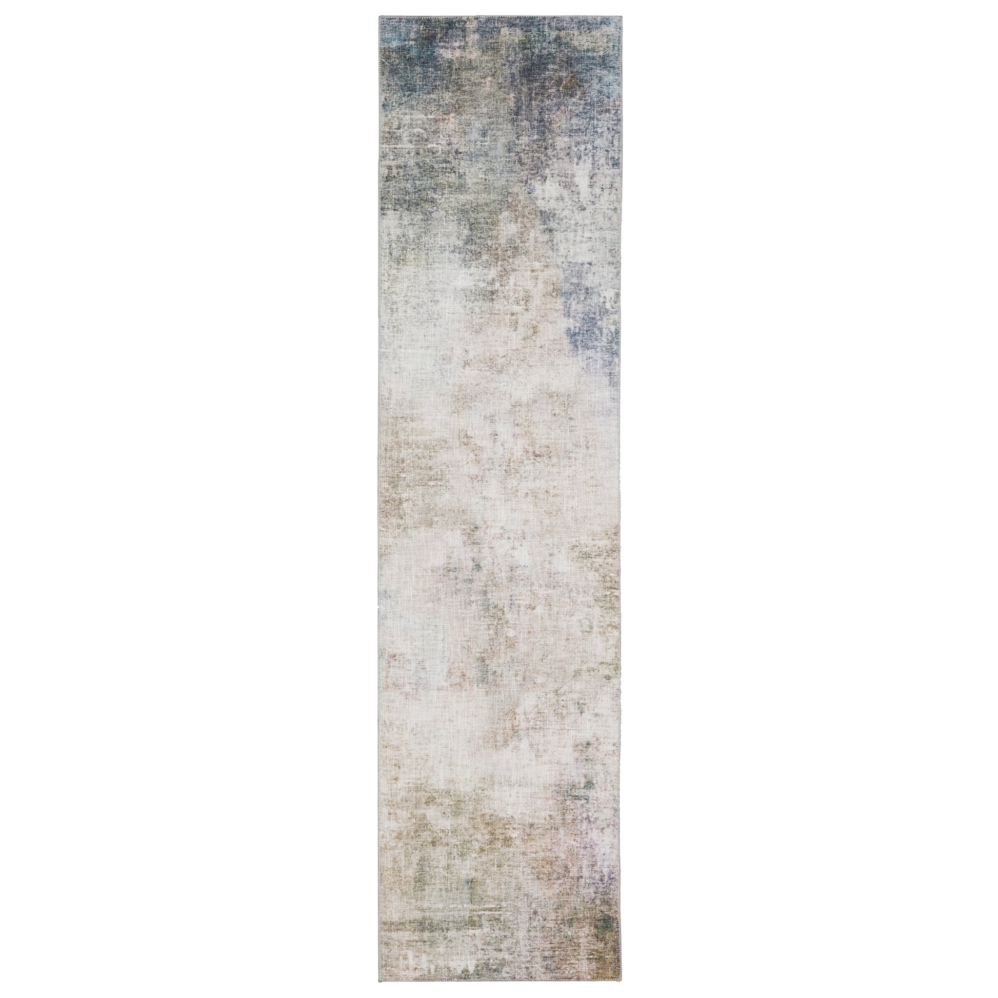 Myers Park Myp10 Beige/ Blue Abstract Rug