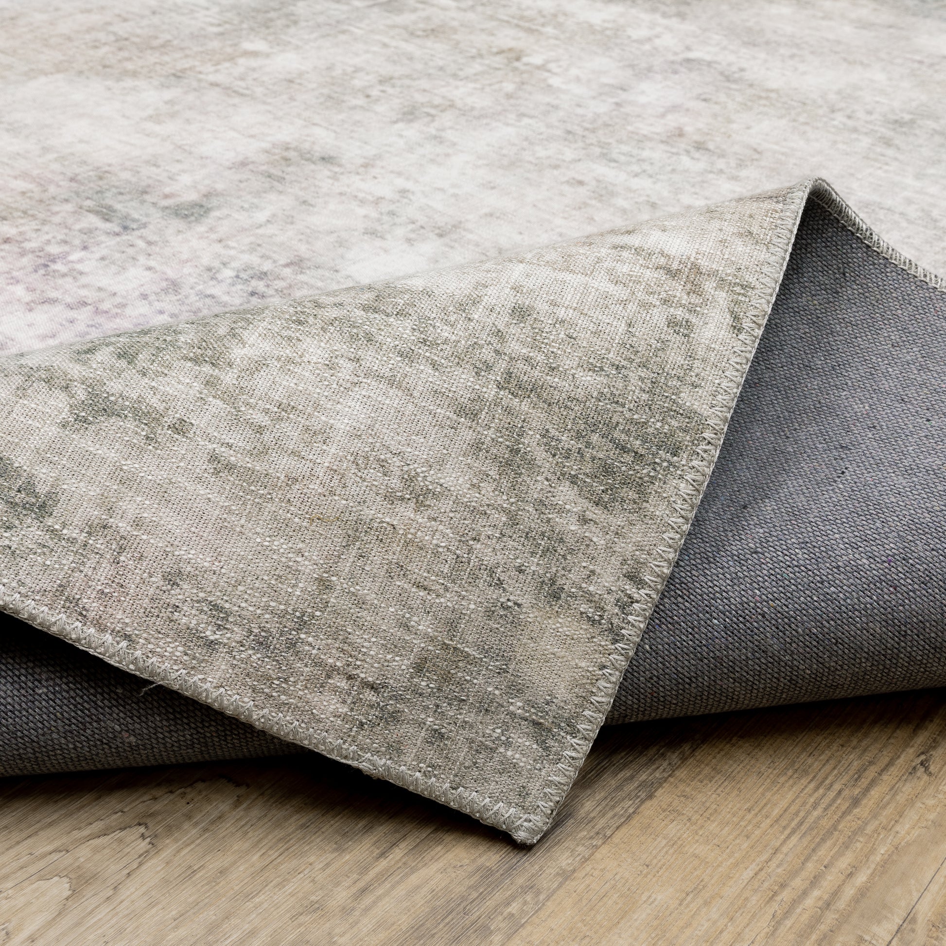 Myers Park Abstract Beige/ Blue Flat Weave Rug