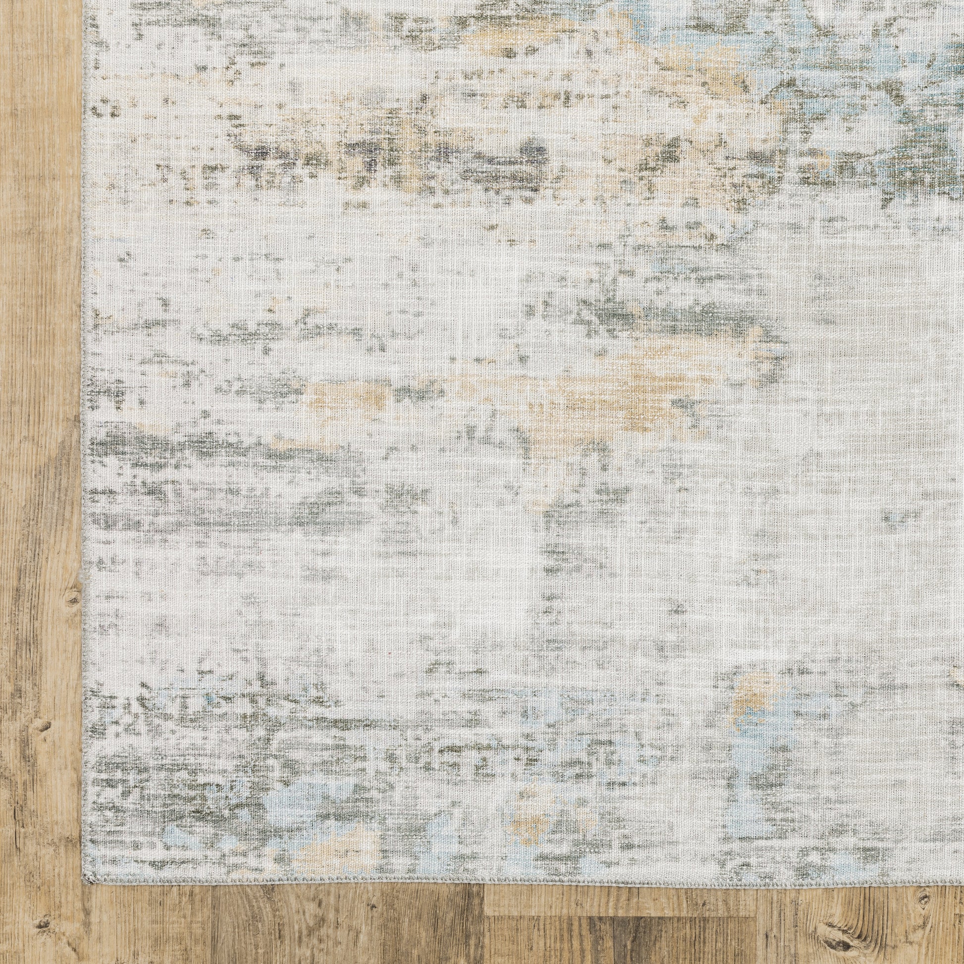 Myers Park Abstract Beige/ Grey Flat Weave Rug