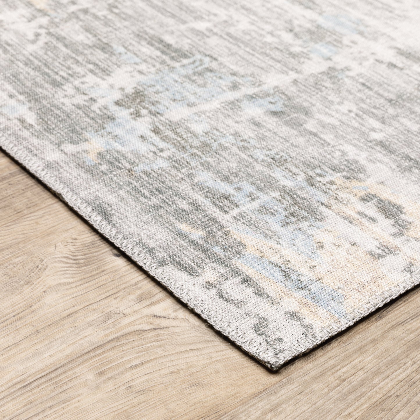 Myers Park Abstract Beige/ Grey Flat Weave Rug