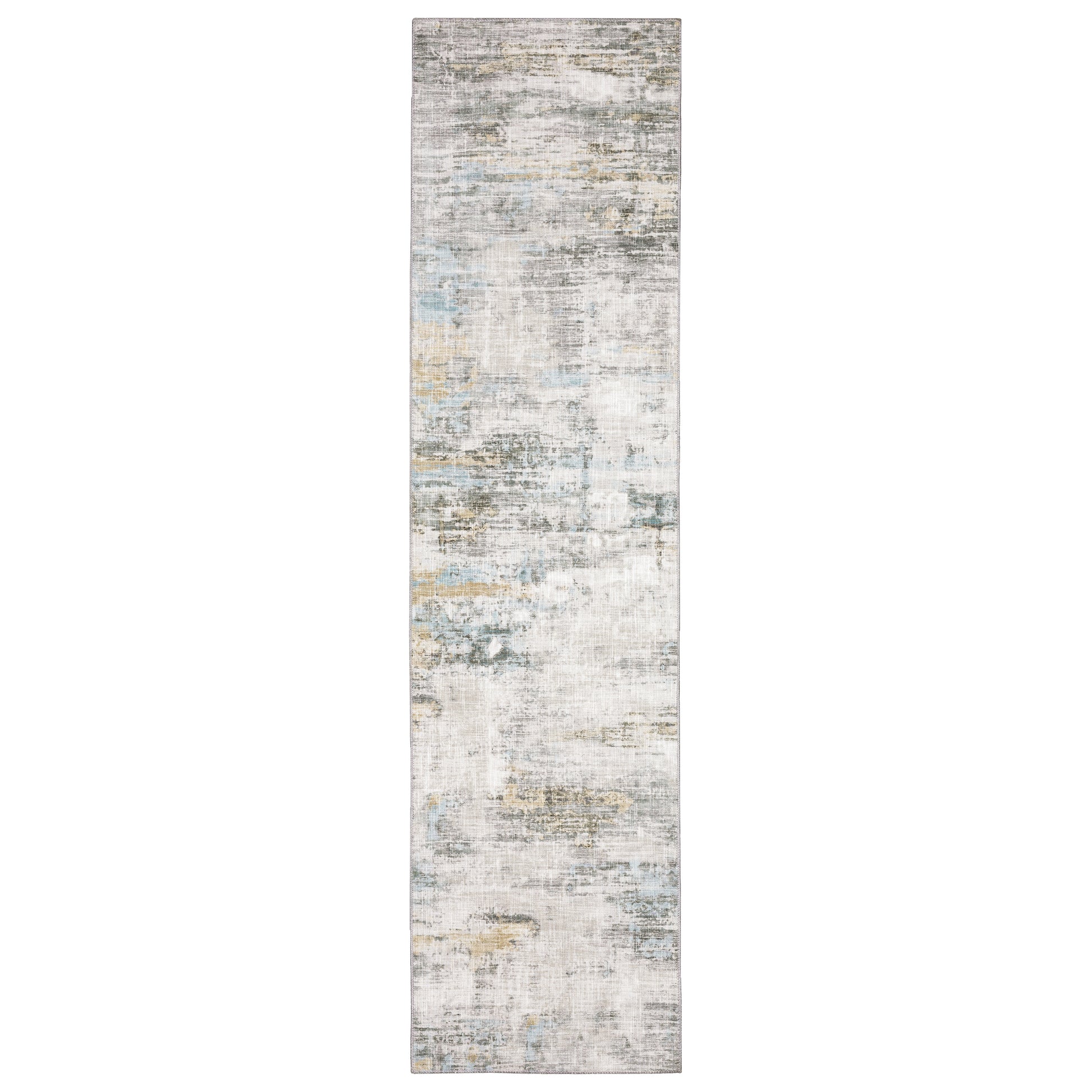Myers Park Myp11 Beige/ Grey Abstract Rug