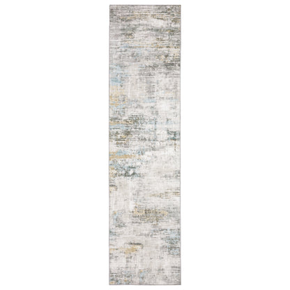 Myers Park Myp11 Beige/ Grey Abstract Rug