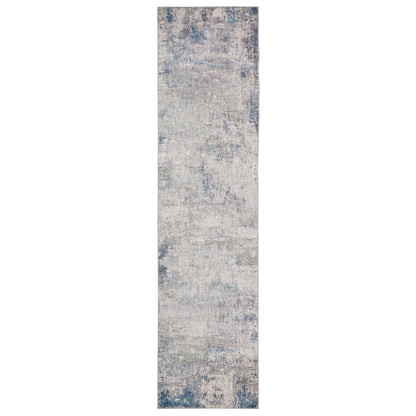 Myers Park Myp12 Grey/ Blue Abstract Rug