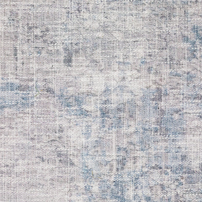 Myers Park Abstract Grey/ Blue Flat Weave Rug