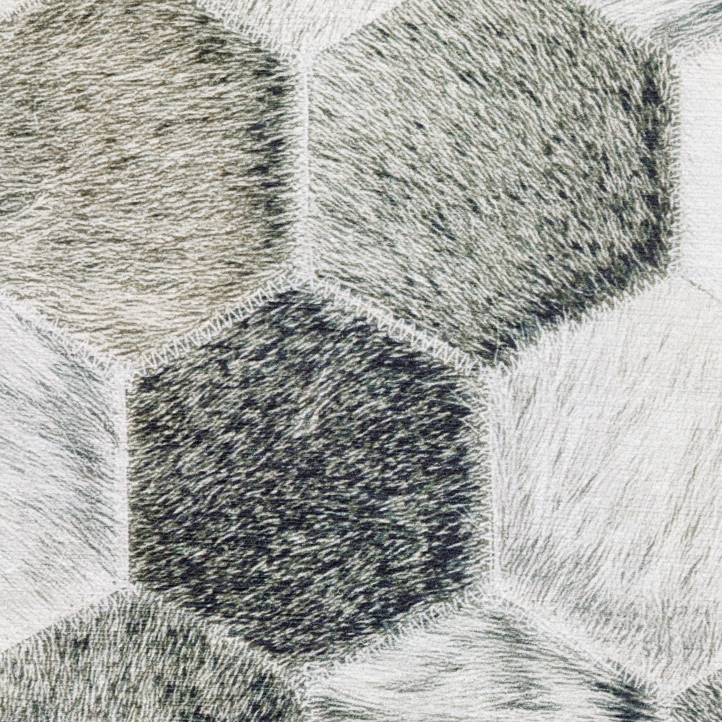 Myers Park Animal Grey/ Charcoal Geometric Flat Weave Rug