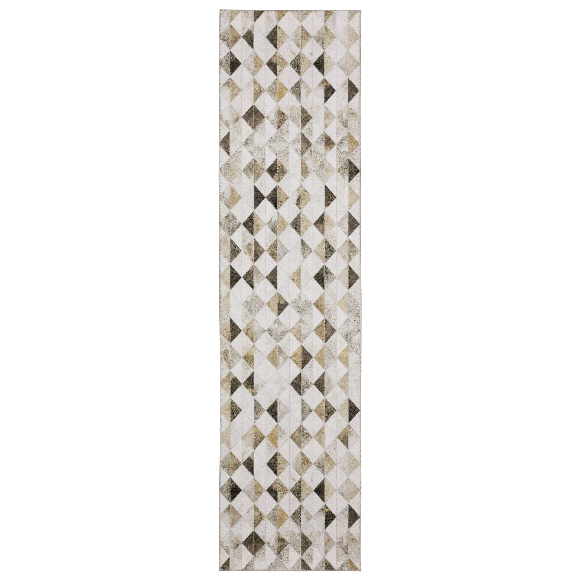 Myers Park Myp18 Beige/ Grey Animal Geometric Rug