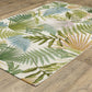 Naples 1091X Green Botanical Rug