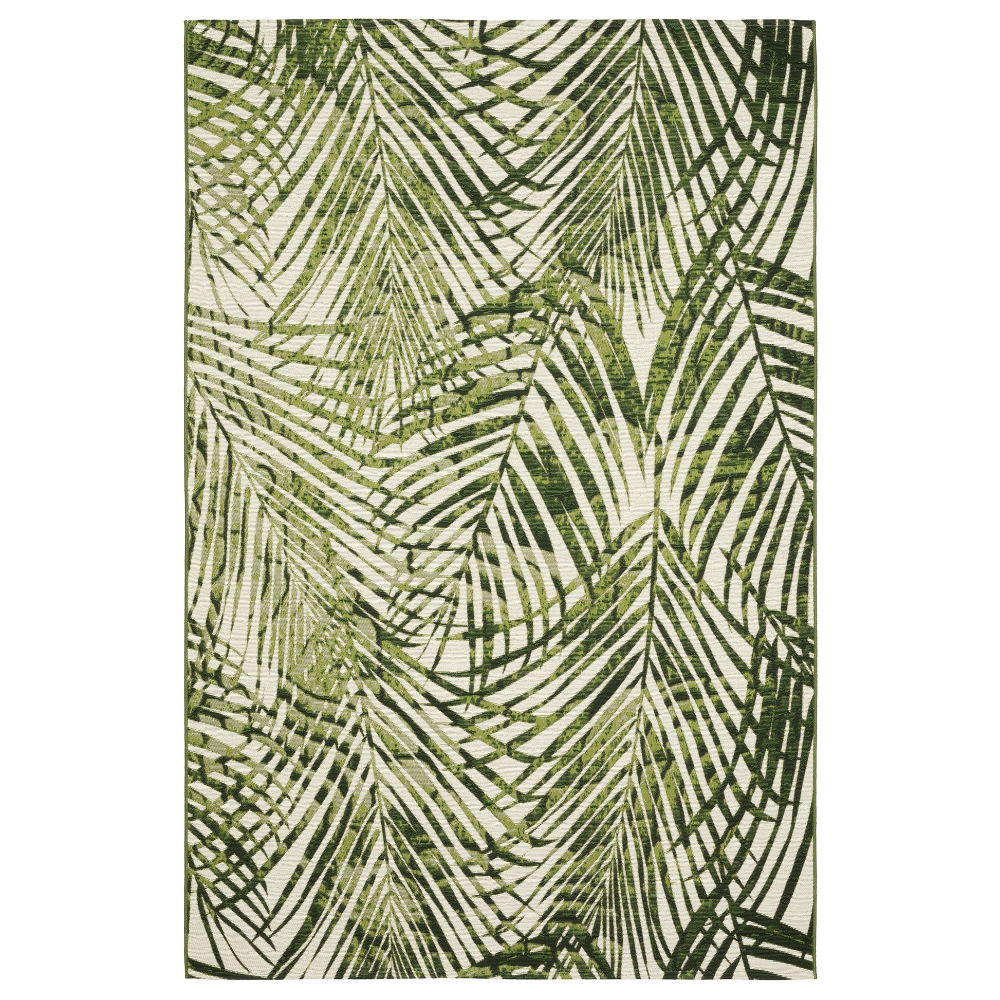 Naples 1572X Green Botanical Rug