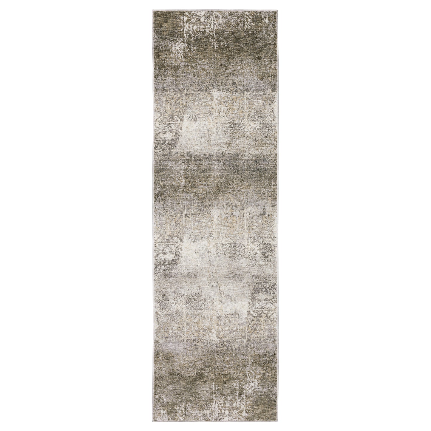 Nebulous 1330E Beige Distressed Rug