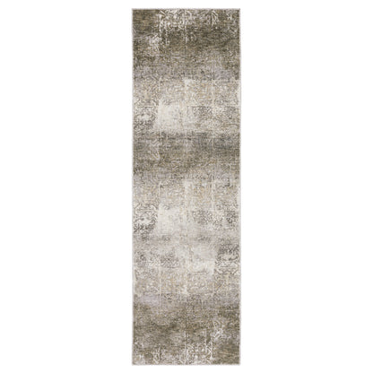 Nebulous 1330E Beige Distressed Rug