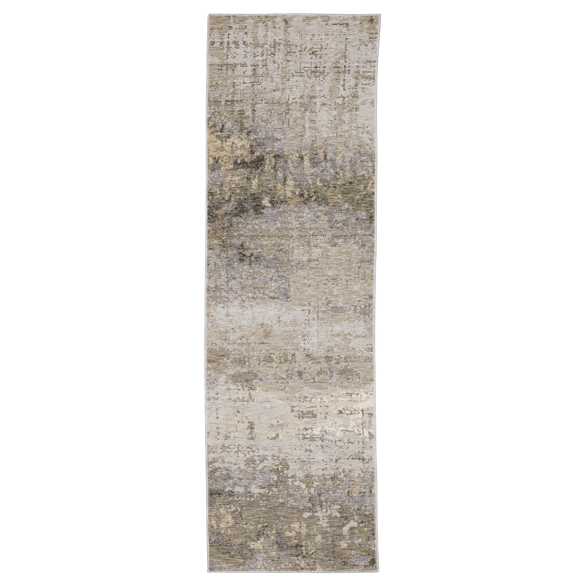 Nebulous 001H9 Beige Distressed Rug