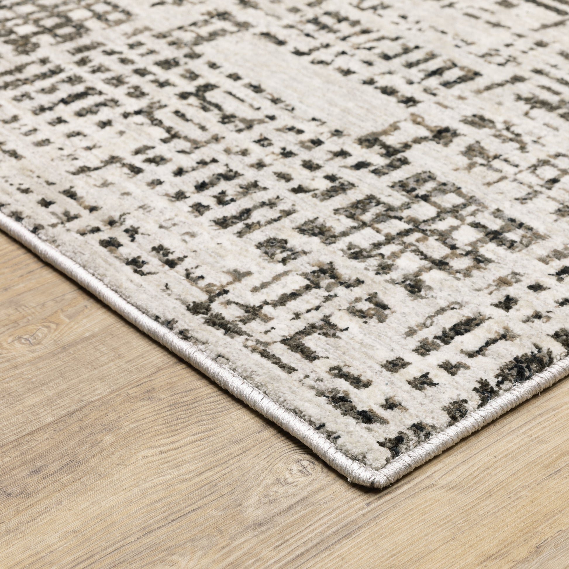 Nebulous 2060W Ivory Geometric Rug