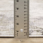 Nebulous Distressed Beige/ Grey Abstract Cut Pile Rug