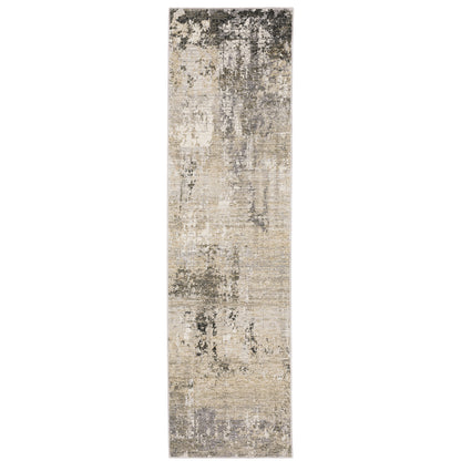 Nebulous 002X9 Beige Distressed Rug