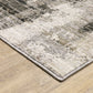 Nebulous 4151N Grey Distressed Rug