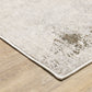 Nebulous 050J9 Ivory Distressed Rug