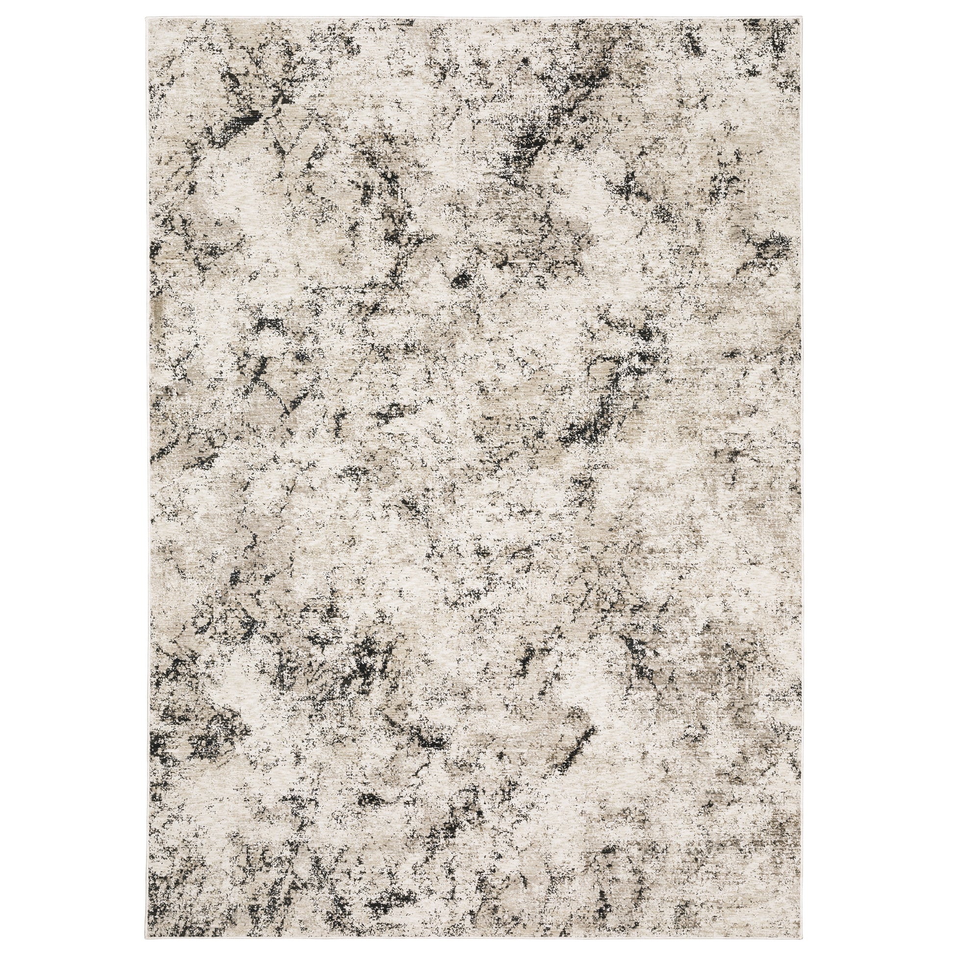Nebulous 561E9 Ivory Abstract Rug