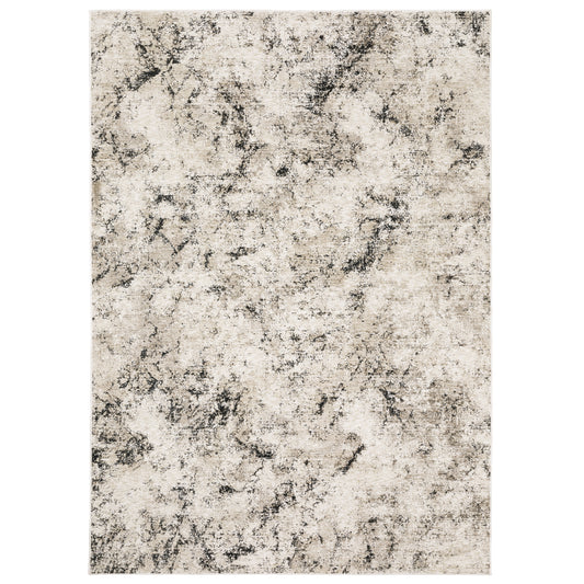 Nebulous 561E9 Ivory Abstract Rug