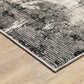 Nebulous 7151E Grey Distressed Rug
