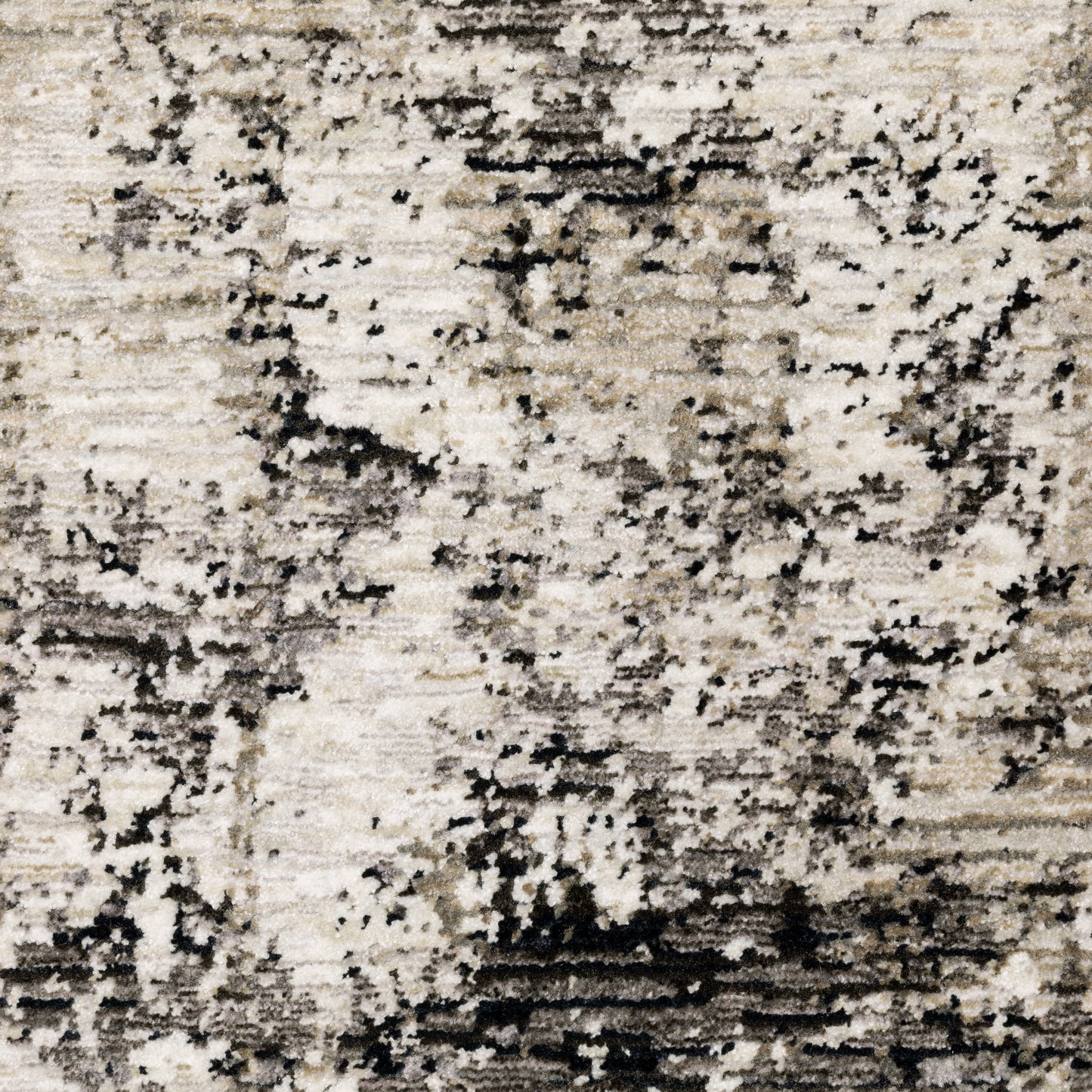 Nebulous 7151E Grey Distressed Rug