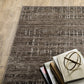 Nebulous 751D9 Charcoal Distressed Rug