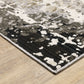 Nebulous 091L9 Grey Distressed Rug