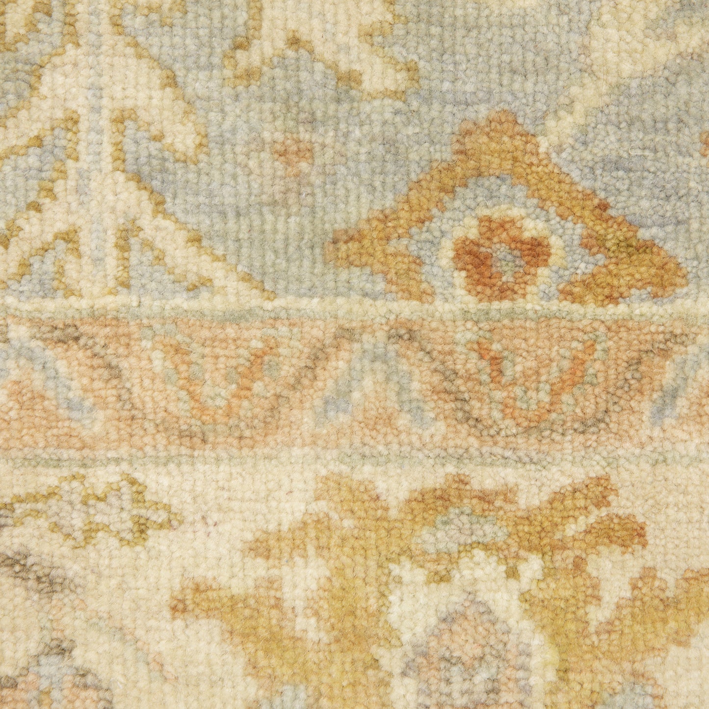 Palace Oriental Blue/ Sand Cut Pile Rug