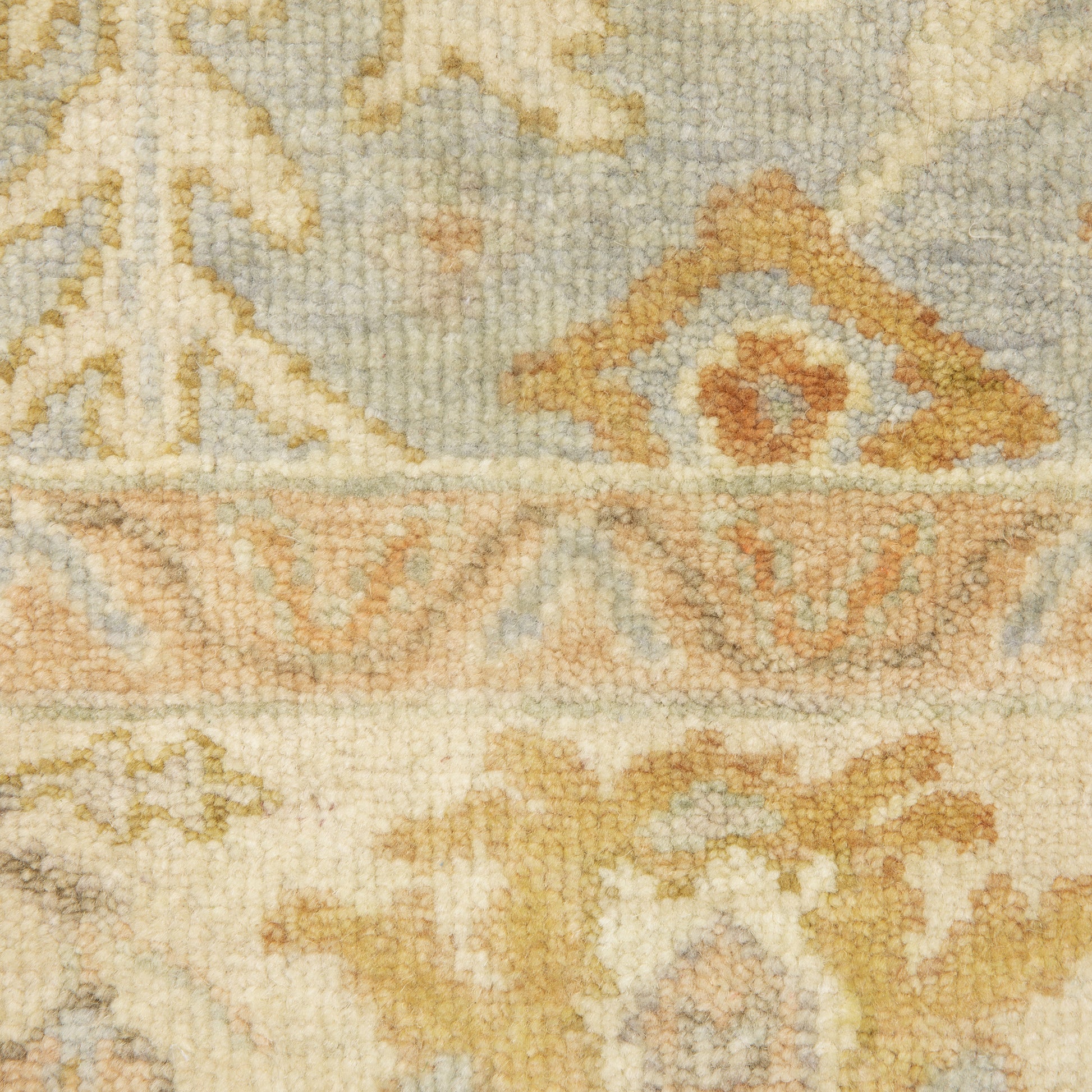 Palace Oriental Blue/ Sand Cut Pile Rug