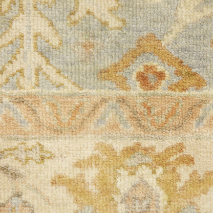 Palace Oriental Blue/ Sand Cut Pile Rug