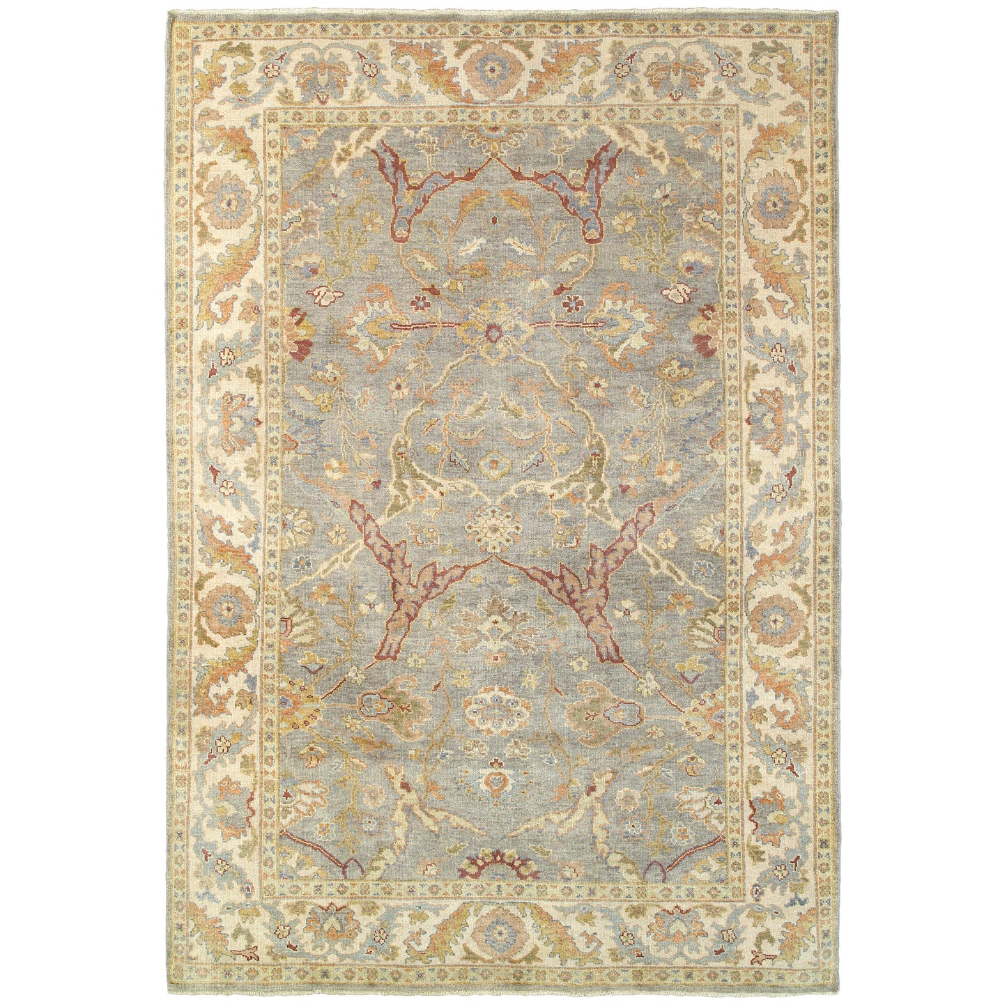 Palace 10305 Grey Oriental Rug