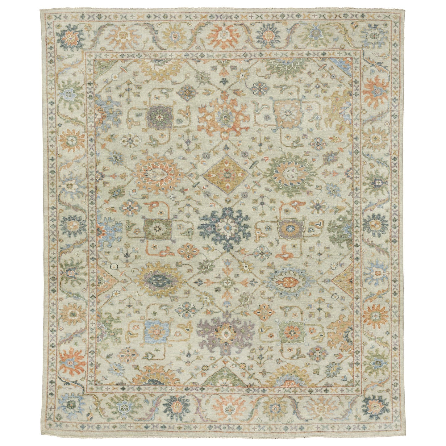 Palace 10308 Beige Floral Rug